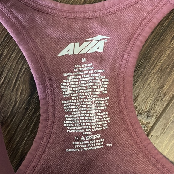 purple sports bra - Picture 3 of 3